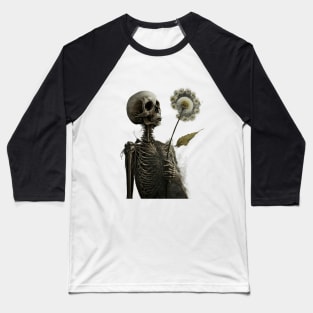 Romantic Skeleton Baseball T-Shirt